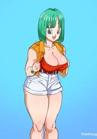 bulma in namek (dragon ball z)