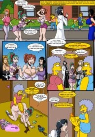 simpsons vs anime